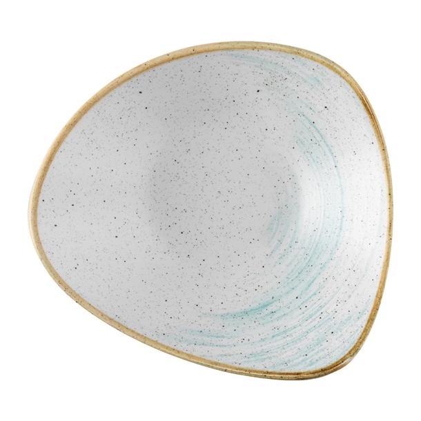 Churchill Stonecast Accents Duck Egg Lotus Bowl 229mm (Box 12) (B2B)