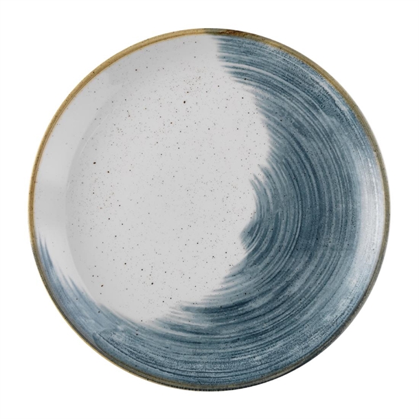 Churchill Stonecast Accents Blueberry Evolve Coupe Plate 286mm (Box 12) (B2B)