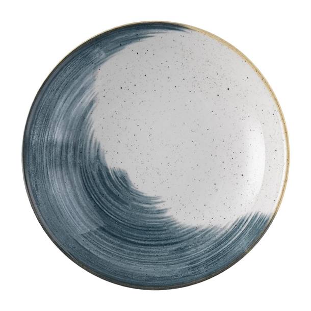 Churchill Stonecast Accents Blueberry Evolve Coupe Bowl 248mm (Box 12) (B2B)