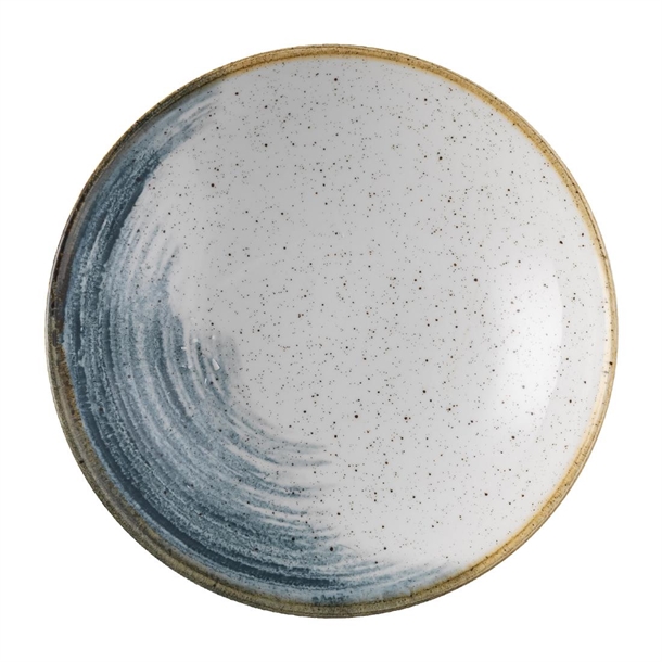 Churchill Stonecast Accents Blueberry Coupe Bowl 184mm (Box 12) (B2B)