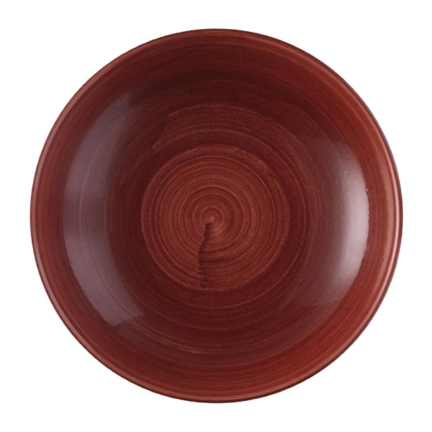 Churchill Stonecast Patina Rot Rost Evolve Coupe-Schalen 248mm (12 Stück)