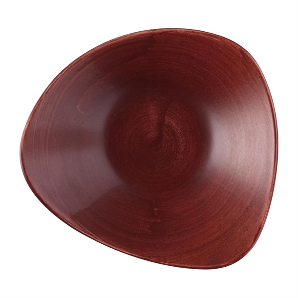 Churchill Stonecast Patina Lotus-Schale Roter Rost 235mm (12 Stück)