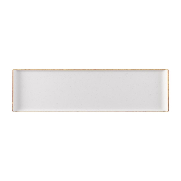 Churchill Plastic Melamine Stonecast Rect Buffet Tray 559x152mm (Box 4) (B2B)