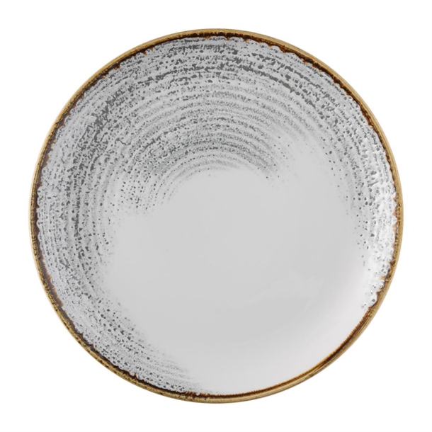 Churchill Accents Jasper Grey Evolve Coupe Plate 286mm(Box 12) (B2B)