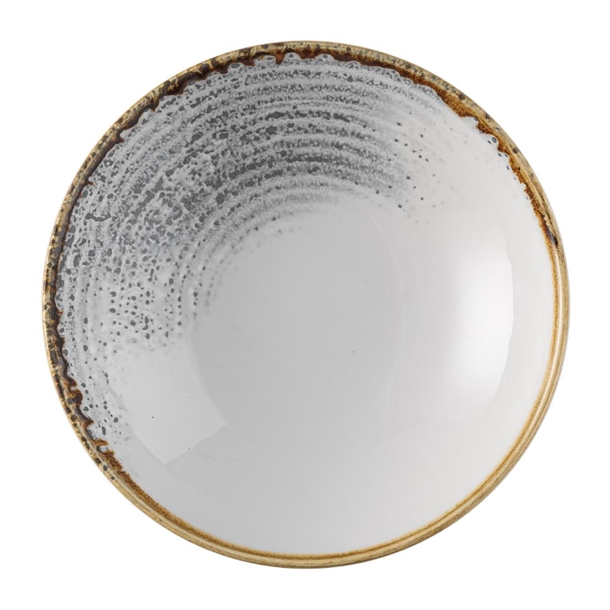 Churchill Accents Jasper Grey Coupe Bowl 184mm(Box 12) (B2B)