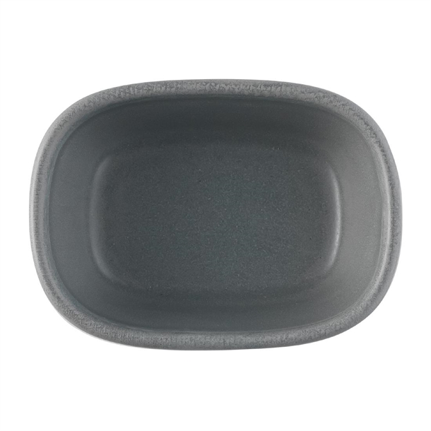 Churchill Emerge Seattle Grey Dish 120x90x50mm (Box 6) (B2B)