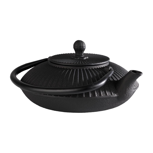 APS Asia Teapot Black 195x180mm 150mm (B2B)