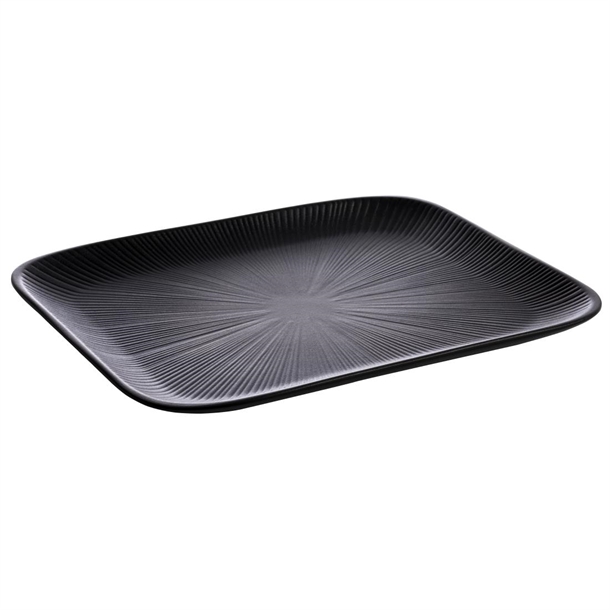 APS GN 1/2 Tray Nero - 325x265x25mm (B2B)