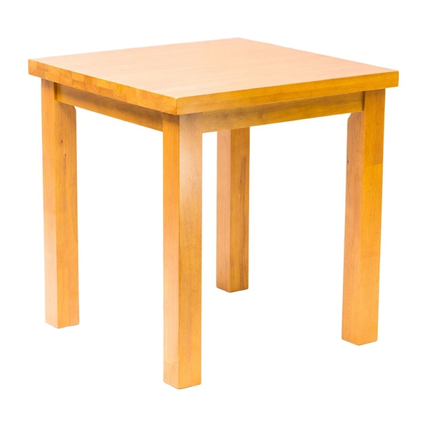 Kendal Square Dining Table In Soft Oak - 700x700mm (B2B)