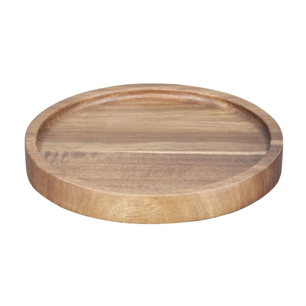 Olympia Acacia Round Plate - 150mm 5 9/10"  FSC 100%