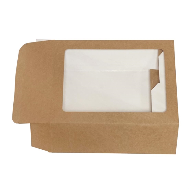 Fiesta Recyclable Platter Box with PET Window (Pack 25)