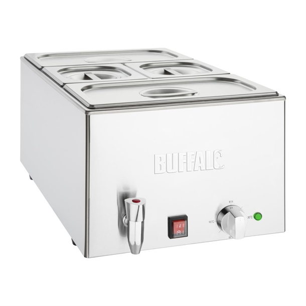 Buffalo Bain Marie with Tap & Pans