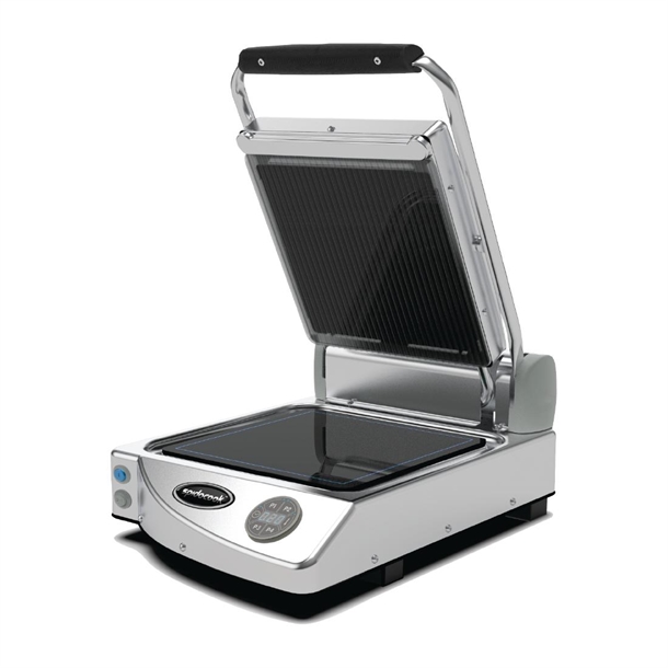 Spidocook Spidoglass Single Ribbed Upper Smooth Lower Contact Grill Dig (B2B)