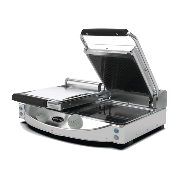 Spidocook Spidoglass Double Ribbed Upper Smooth Lower Contact Grill Man (B2B)