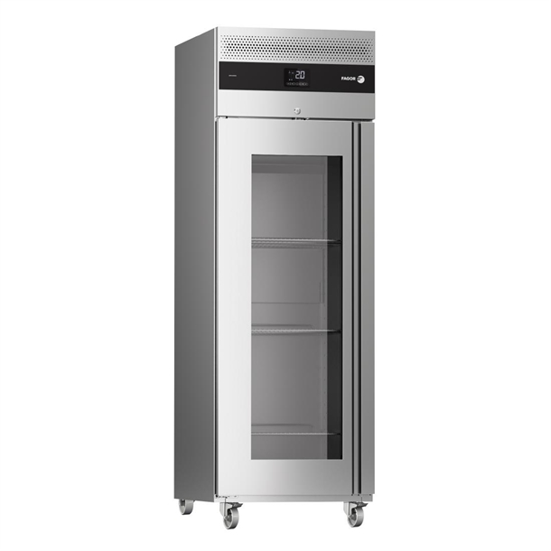 Fagor Advance Gastronorm Upright Cabinet Fridge 1 Glass Door (B2B)