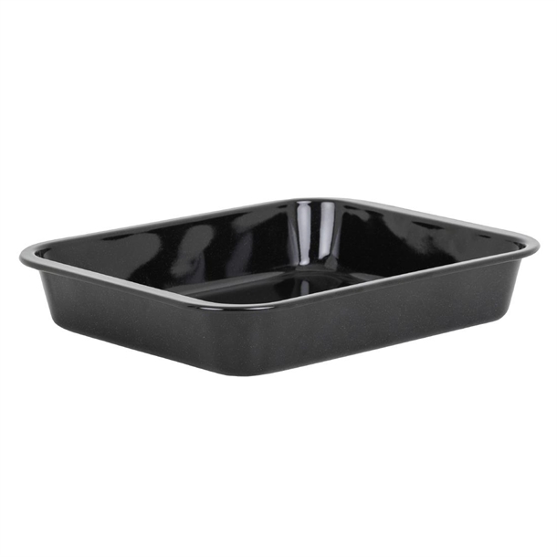 Wham Enamel Roaster 360mm Black