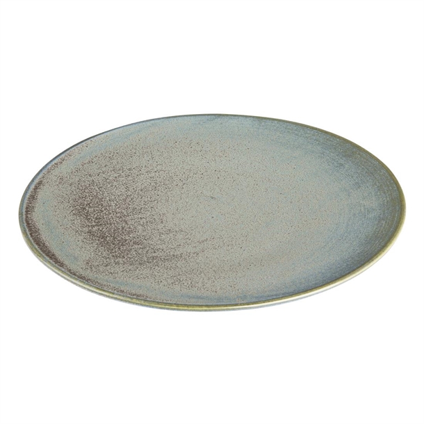 Assiettes Plates Olympia Ember Blue 275mm (lot de 4)