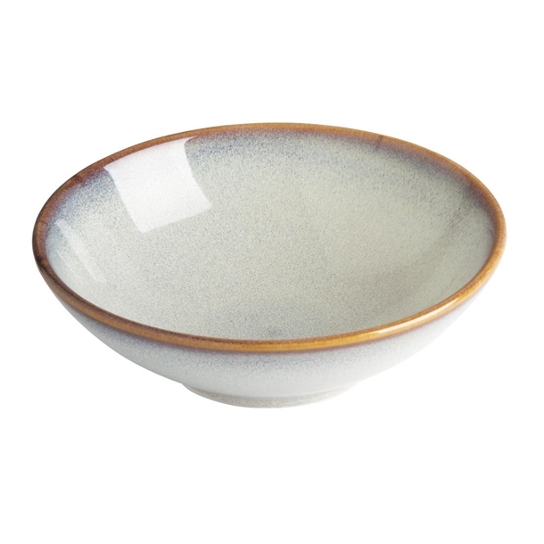 Olympia Drift Grey Plain Coupe Bowl - 155x48mm (Box 6)