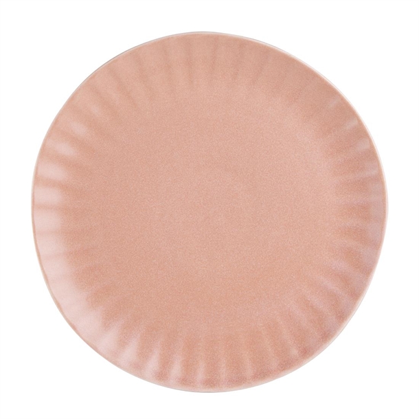 Olympia Corallite Peach Plate - 280mm (Box 6)