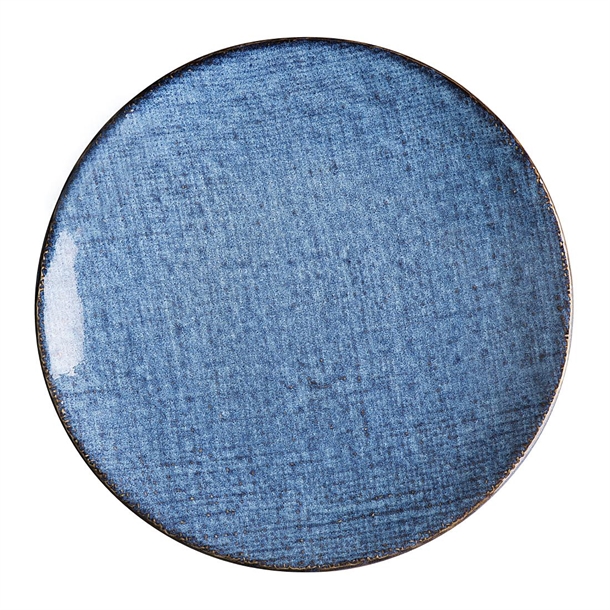 Olympia Denim Blue Coupe Plate - 230mm (Box 6)