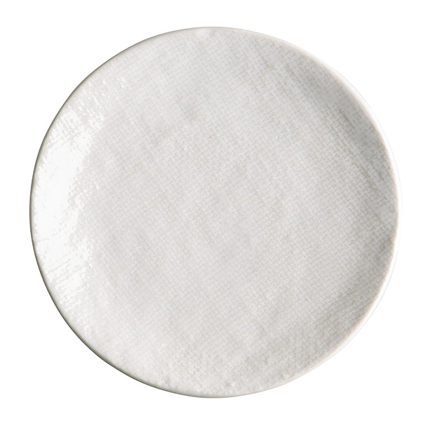Olympia Denim White Coupe Plate - 180mm (Box 6)
