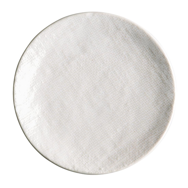 Olympia Denim White Coupe Plate - 230mm 9" (Box 6)