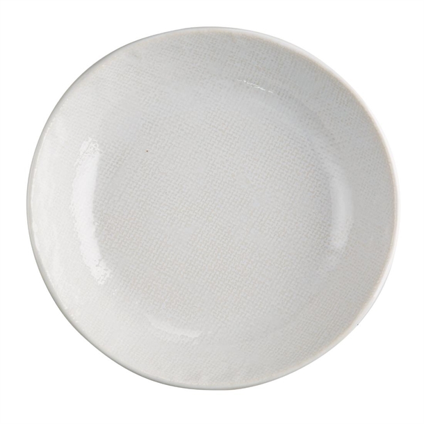 Olympia Denim White Coupe Bowl - 220x46mm (Box 6)