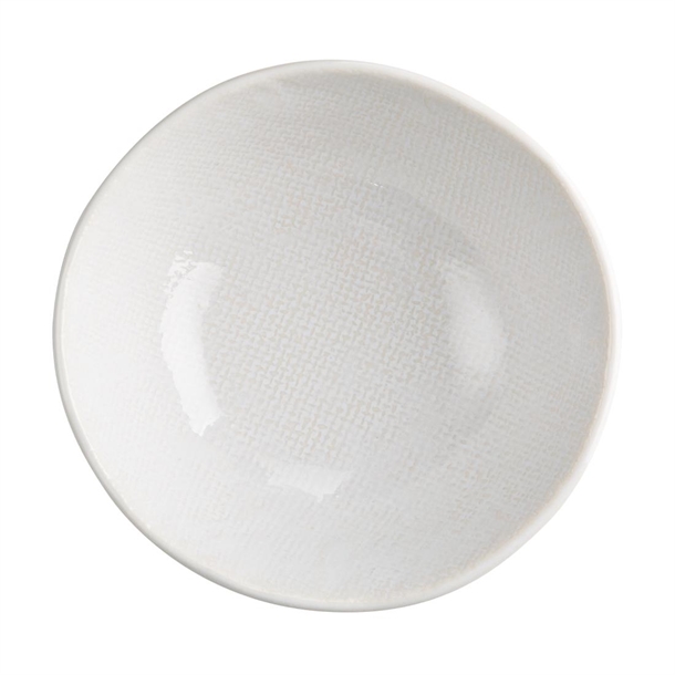Olympia Denim White Coupe Bowl - 160x60mm (Box 6)