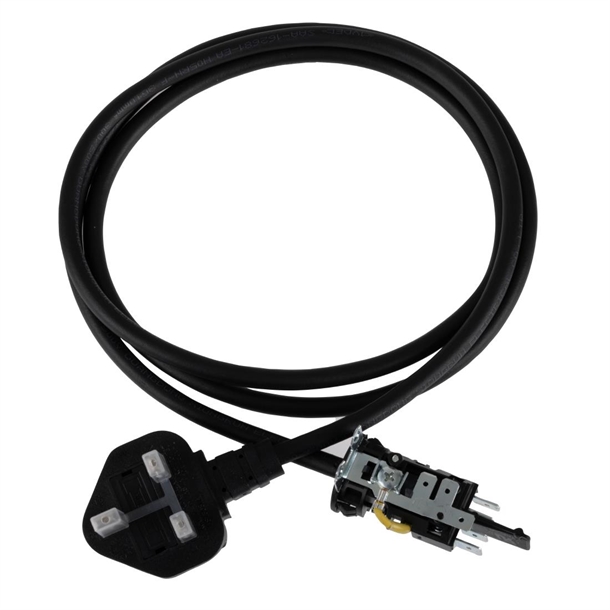 Lincat Mains Cable Assembly - 10A Fuse Fitted - PL201 (B2B)