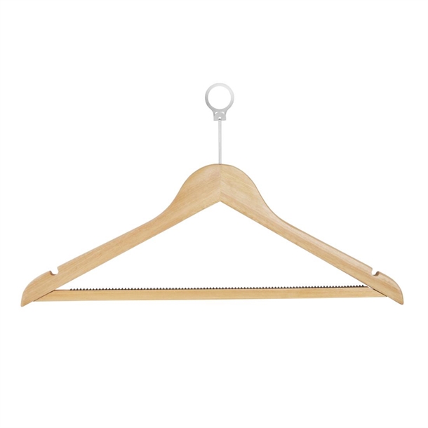 Bolero Wooden Security Hanger - Pack 10
