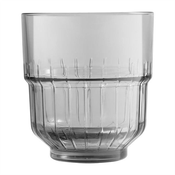 Onis LinQ Old Fashioned Glass Grey - 260ml (Pack 12) (B2B)