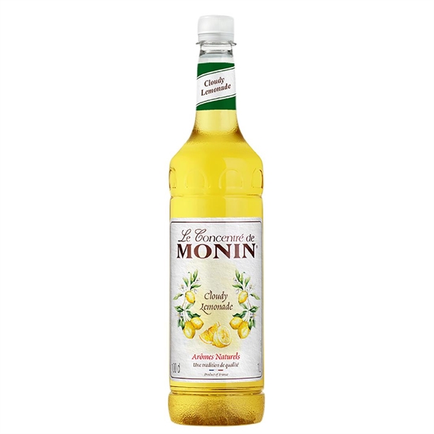 MONIN Premium Cloudy Lemonade Concentrate - 1Ltr