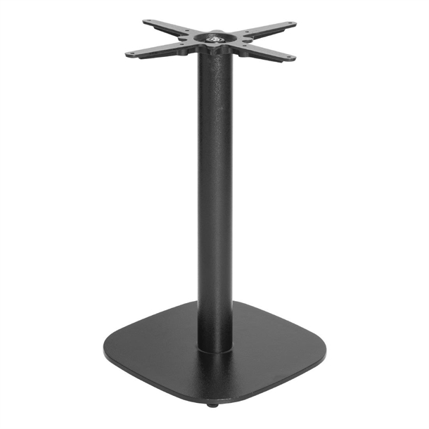 Bolero schwarzer Tischfuß aus Gusseisen 72cm hoch