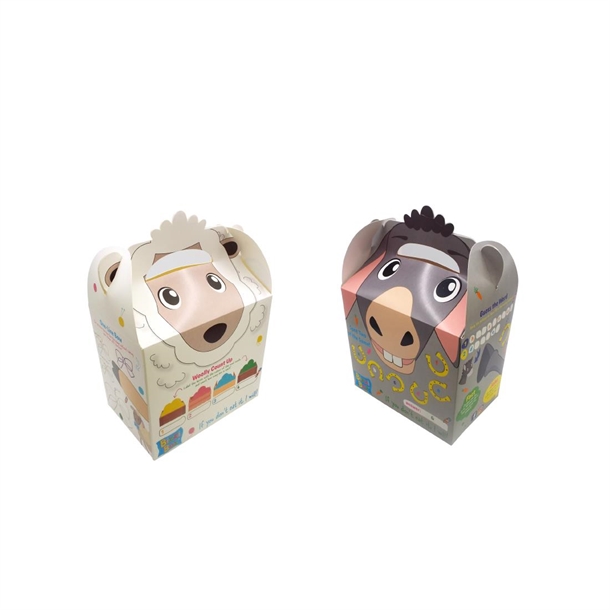 Crafti's Bizzi Boxes Assorted - Donkey/Sheep (Pack 200)