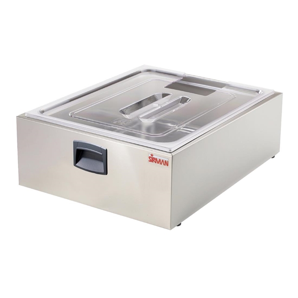 Sirman Container with Lid St/St - GN 2/1 (B2B)