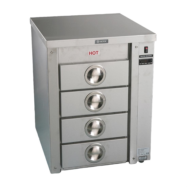 Victor HD61 Four Drawer Slide Under Heated Drawers (Direct)