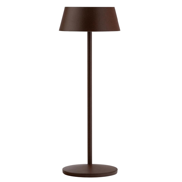 Utopia Martinique LED Cordless Lamp 300mm Corten (Pack 6) (B2B)