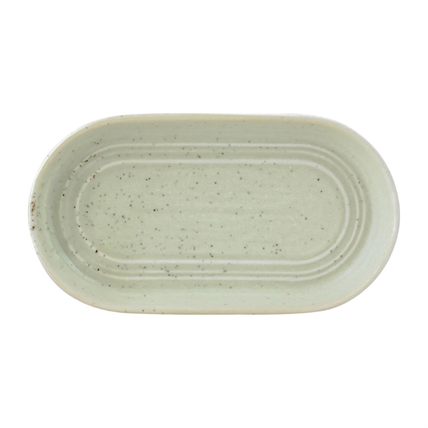 Tablekraft Urban Loft Oval Platter Pistachio - 180x98x25mm (Box 4) (B2B)