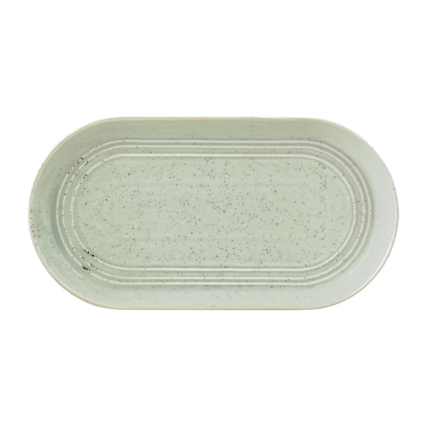 Tablekraft Urban Loft Oval Platter Pistachio - 305x165x30mm (Box 3) (B2B)