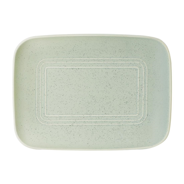 Tablekraft Urban Loft Rectangular Server Pistachio - 365x265x55mm (Box 2) (B2B)