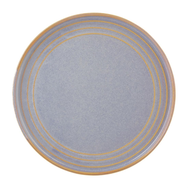 Tablekraft Urban Loft Round Plate Azure Blue - 275x22mm (Box 3) (B2B)