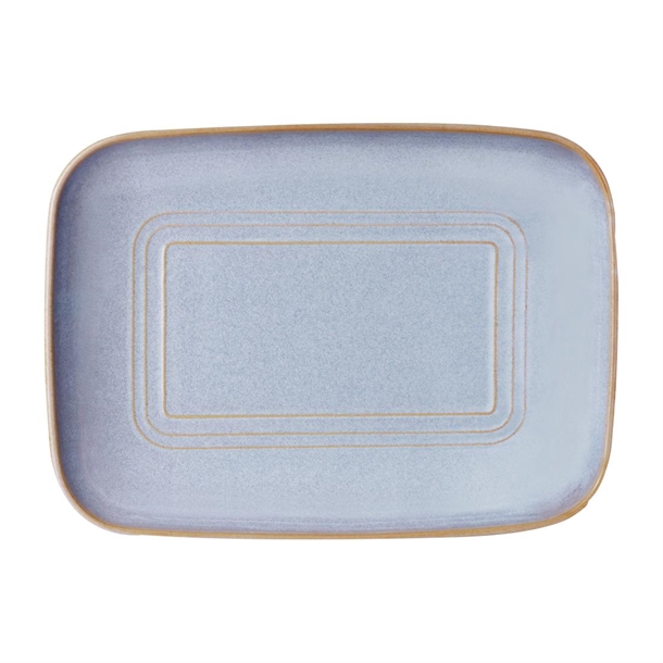Tablekraft Urban Loft Rectangular Server Azure Blue - 365x265x55mm (Box 2) (B2B)