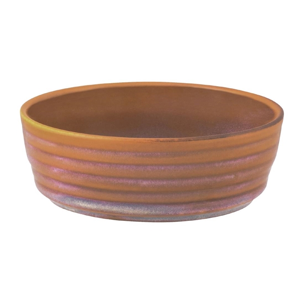 Tablekraft Urban Loft Round Bowl Auburn - 143x45mm (Box 4) (B2B)