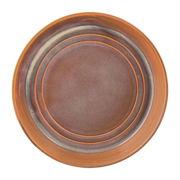 Tablekraft Urban Loft Round Flared Auburn - 225x35mm (Box 3) (B2B)