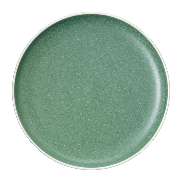 Tablekraft Urban Round Coupe Plate Green - 265mm (Box 4) (B2B)