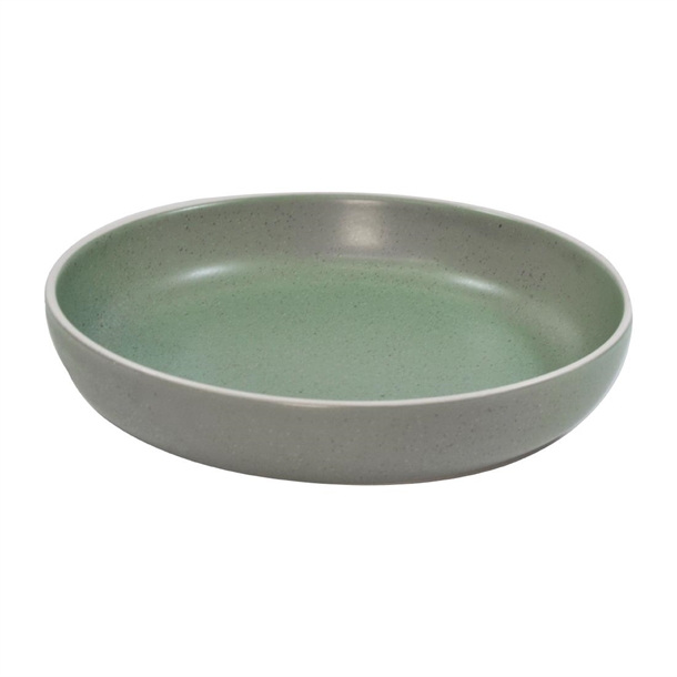 Tablekraft Urban Round Flared Bowl Green - 210x45mm (Box 6) (B2B)