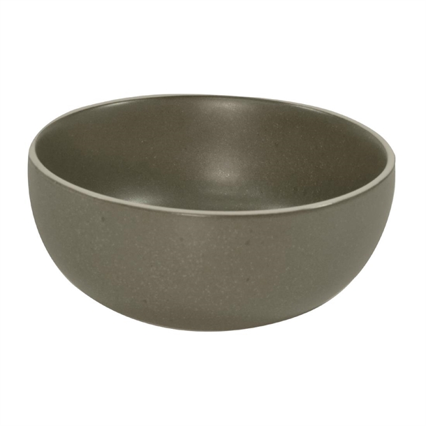 Tablekraft Urban Round Deep Bowl Dark Grey - 150x65mm (Box 4) (B2B)