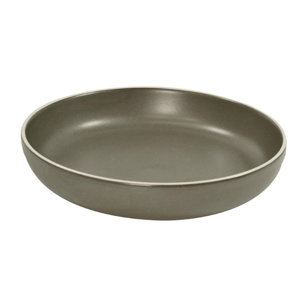 Tablekraft Urban Round Flared Bowl Dark Grey - 210x45mm (Box 6) (B2B)