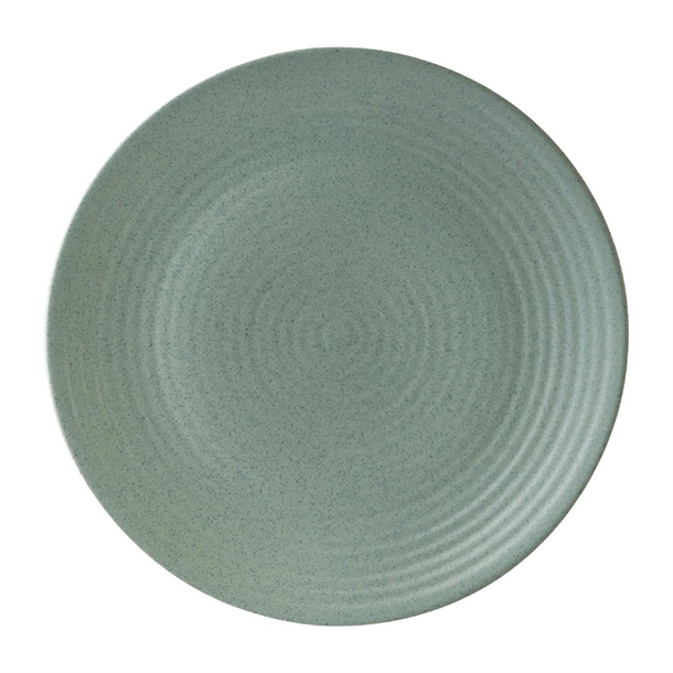 Zuma Coupe Plate Ribbed Mint - 265mm (Box 6) (B2B)