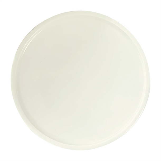 Rakstone Ease Flat Couple Plate Ivory - 280mm (Box 12) (B2B)